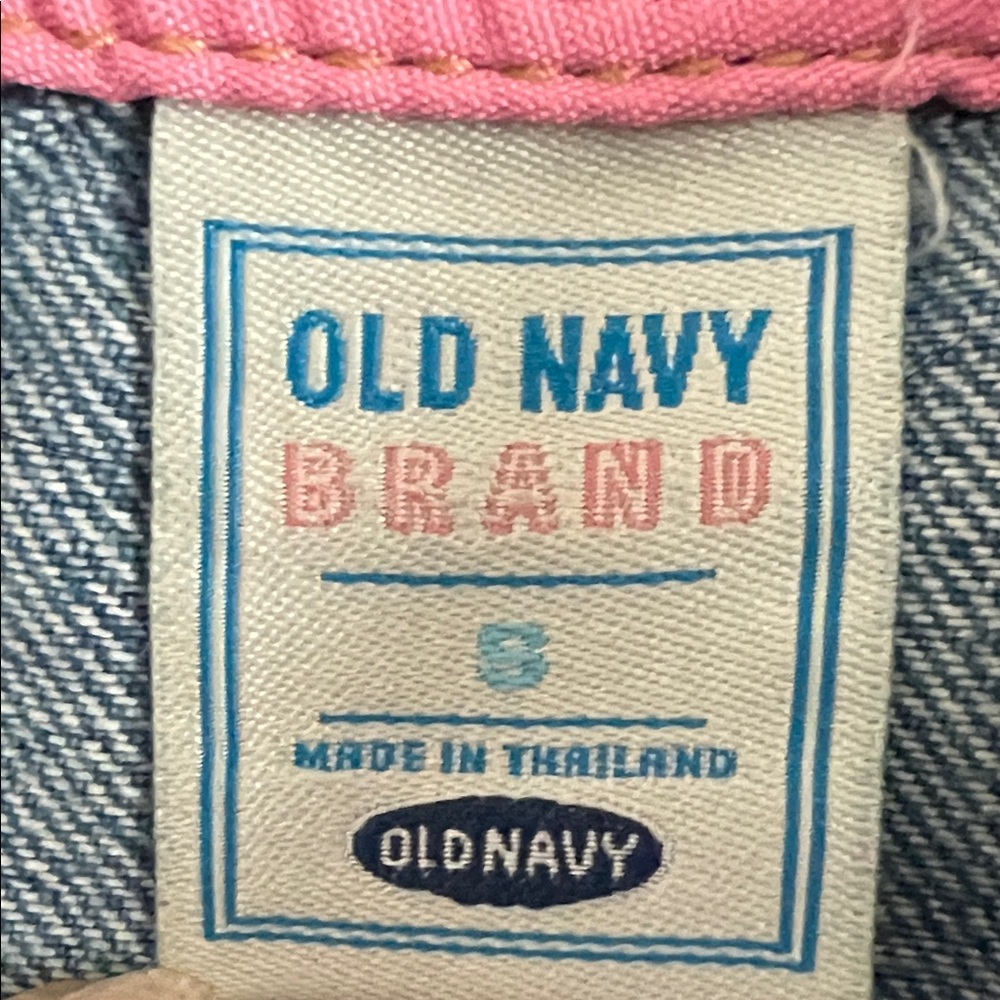 Old Navy Classic Blue Kids Jean Jacket - Picture 3 of 4